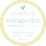 exhibitor button vintage chic