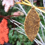 little felt leaves