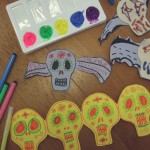 decorated paper skulls decorated paper skulls