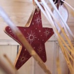 red & gold star red & gold star