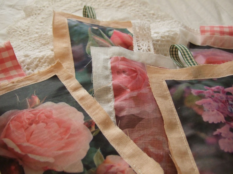 printed lavender bags
