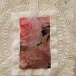 roses on muslin