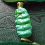 leaf necklace - detail leaf necklace - detail