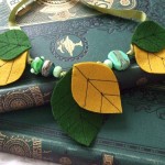leaf necklace leaf necklace
