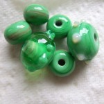 green beads