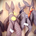 tweedy rabbits -tail detail