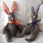 brown tweedy rabbits