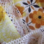 vintage fabrics & cotton lace