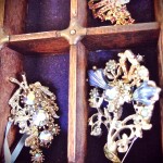 vintage jewellery from "unforgettable vintage bridal gowns" vintage jewellery from "unforgettable vintage bridal gowns"