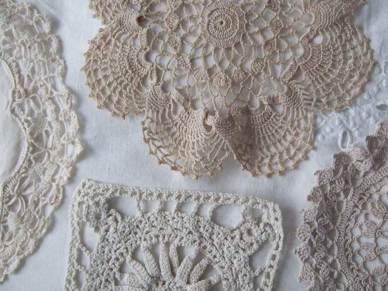 vintage doilies