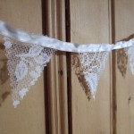 mini lace bunting