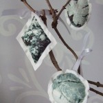 decorations on branches