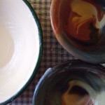 bowls, molds for paper mache