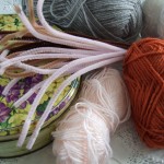 wool and pipe cleaners